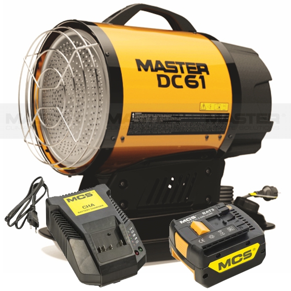 MASTER DC61 HYBRID ΘΕΡΜΑΣΤΡΑ ΑΚΤΙΝΟΒΟΛΙΑΣ ΠΕΤΡΕΛΑΙΟΥ ΜΕ ΜΠΑΤΑΡΙΑ
